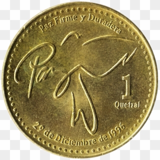 Moneda De Quetzal De Guatemala , Png Download - Farthing Coin Clipart