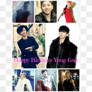 Happy Birthday Yong Guk - Bap Bang Yong Guk Clipart