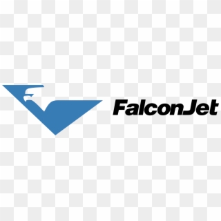 Falcon Jet Logo Png Transparent - Electric Blue Clipart
