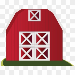 Barn Clipart Gate - Red Barn Clip Art - Png Download
