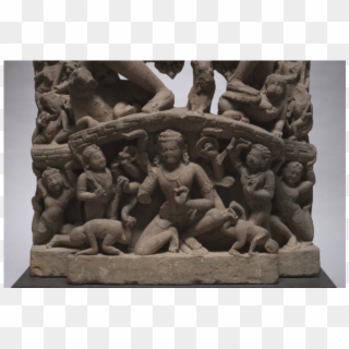 Era Shiva-parvathi With Ravana Lifting Mount Kailasa, - Statue Clipart