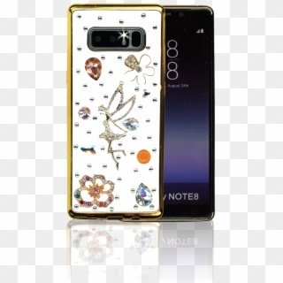 Samsung Galaxy Note 8 Mm Bling 3d Tinkle - Smartphone Clipart