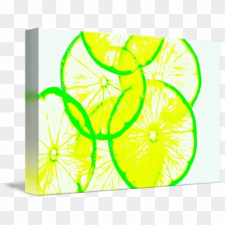 Yellow And Green Background - Sweet Lemon Clipart