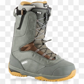 By Just Pulling Up On The Lace Handle - Nitro Venture Tls Pro Snowboard Boot Clipart