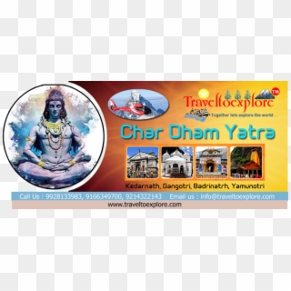 Char Dham Yatra Complete Guide - Flyer Clipart