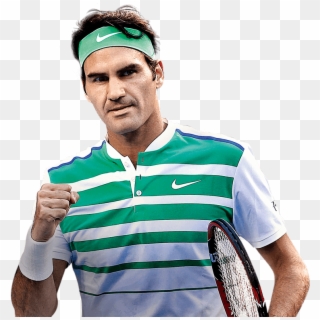 Federer Pp H - Soft Tennis Clipart