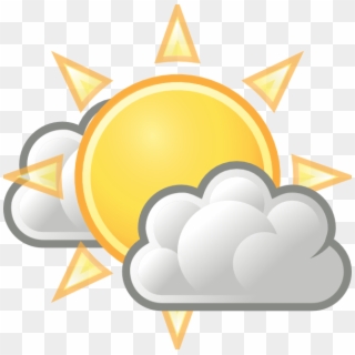 Few Clouds Png - Python Weather App Clipart