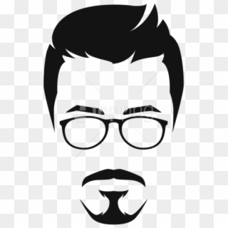 Download Hipster Face Transparent Clipart Png Photo - Hipster Clipart
