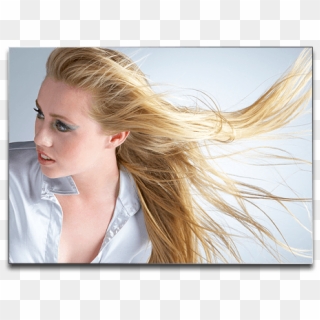 Blonde Lady With Long Blonde Hair - Blond Clipart