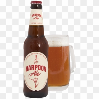 Harpoon Ale Bottle And Glass, Pdf - Ale Clipart