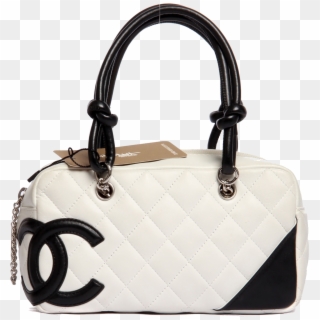 Shop Beautxc9 Maes Handbag Chanel Download Hd Png Clipart - Bolso Chanel Blanco Y Negro Transparent Png