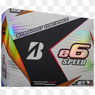 Bridgestone E6 Speed Golf Balls Clipart