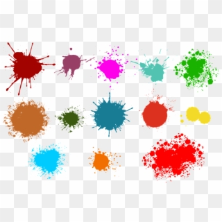 Embroidery, Dab, Color, Spray, Colorful, Creative - Portable Network Graphics Clipart