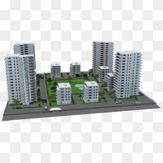 Intelligent Building Automation Systems Can Meet The - Apartment Building Png Clipart