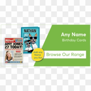 Any Name Cards - Flyer Clipart