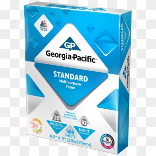 Georgia-pacific Standard Paper - Georgia Pacific Copy Paper Walmart Clipart