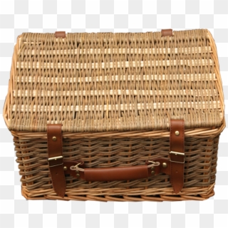 45cm Double Steamed Green Willow Empty Picnic Basket - Wicker Clipart