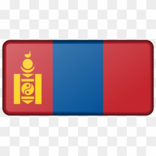 Mongolia Flag Clipart - Mongolia Icon - Png Download
