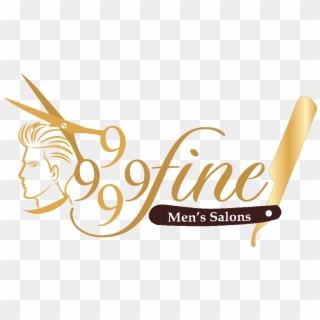 4-9s Fine Mens Salon - Mens Salon Logo Design Clipart