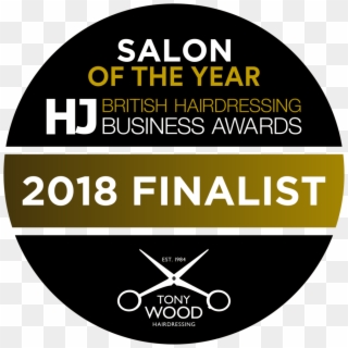 Salon Of The Year Finalist Tony Wood Hairdressers Journal - Circle Clipart