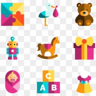 Baby - Baby Shower Iconos Clipart