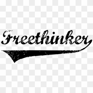 Freethinker Free Thinker, Nike Logo - Freethinkers Clipart