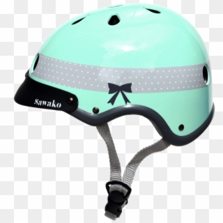 Light Green Bike Helmet Clipart