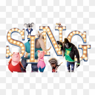 Movie In The Park - Sing Movie Clip Art - Png Download