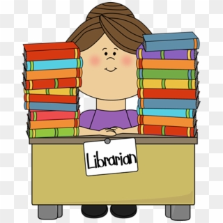 Day 1 - Library - Librarian Clipart - Png Download