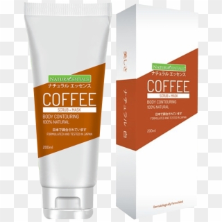 Coffee Scrub Mask Body Contouring - Aim Global Beauty Products Clipart