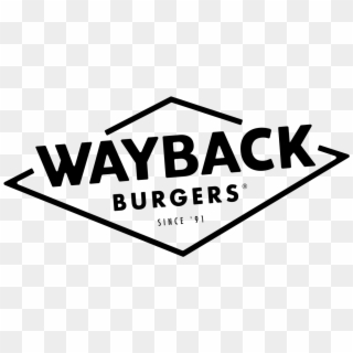 Wayback Burgers Logo Clipart