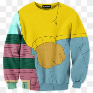 Arthur's Fist Crewneck - Iron Giant Sweater Clipart