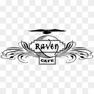 Raven Cafe Logo - Raven Cafe Clipart