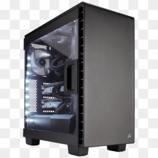 Budget Pc Carbide Quiet 1080 Gaming System - Corsair Carbide Series Clear 400c Compact Mid Tower Clipart