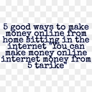 5 Good Ways To Make Money Online From Home Sitting - Approachable Clipart