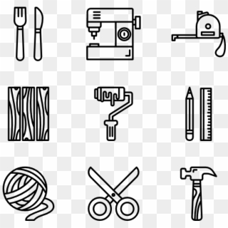 Crafting - Handmade Icon Png Clipart