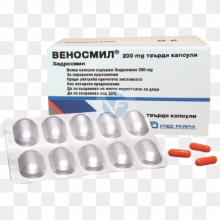 Venosmil 20 Capsules - Pharmacy Clipart