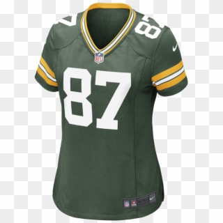 Nike Nfl Green Bay Packers Women's Football Home Game - Packers Jersey No Background Clipart