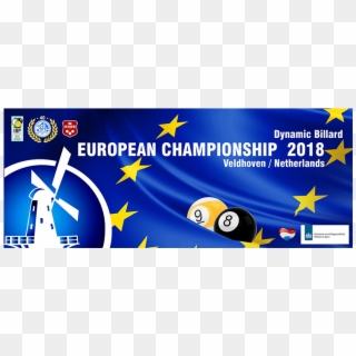 2018 European Championships Banner - Graphic Design Clipart
