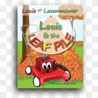 Louie & The Leaf Pile - Lawn Clipart