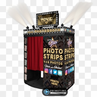 Movie Scene Photobooth - Photo Booth Clipart