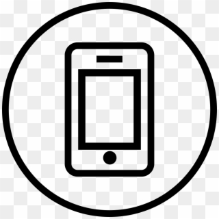 Iphone Outline Png - Icon Clipart