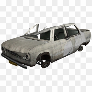 Destroyed Car - Car Wreck Png Clipart
