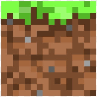 Grass Block - Minecraft Grass Block Grid Clipart