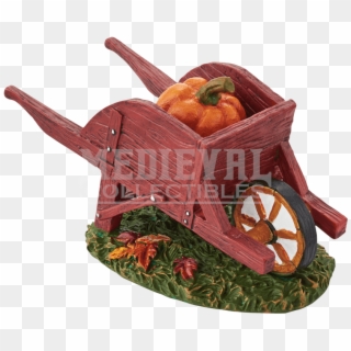 Harvest Fields Wheelbarrow - Wood Clipart