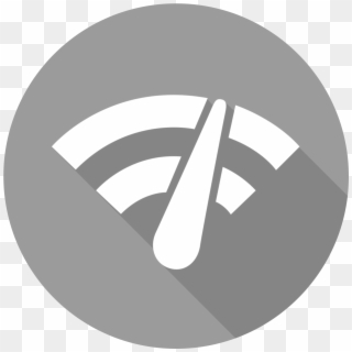 Wifi Offload - Grey Arrow In A Circle Clipart