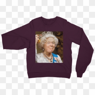 Donald Trump And Queen Elizabeth Face Swap ﻿classic - Sweatshirt Clipart