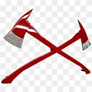 Crossed Fire Axes Clipart