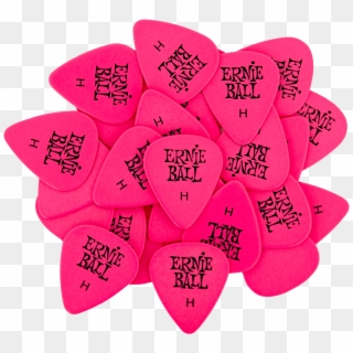 Ernie Ball Heavy Pink Picks Bag Of 144 Clipart , Png - Ernie Ball Transparent Png
