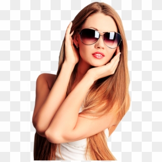 Girl With Glasses Png - Girl With Sunglasses Png Clipart
